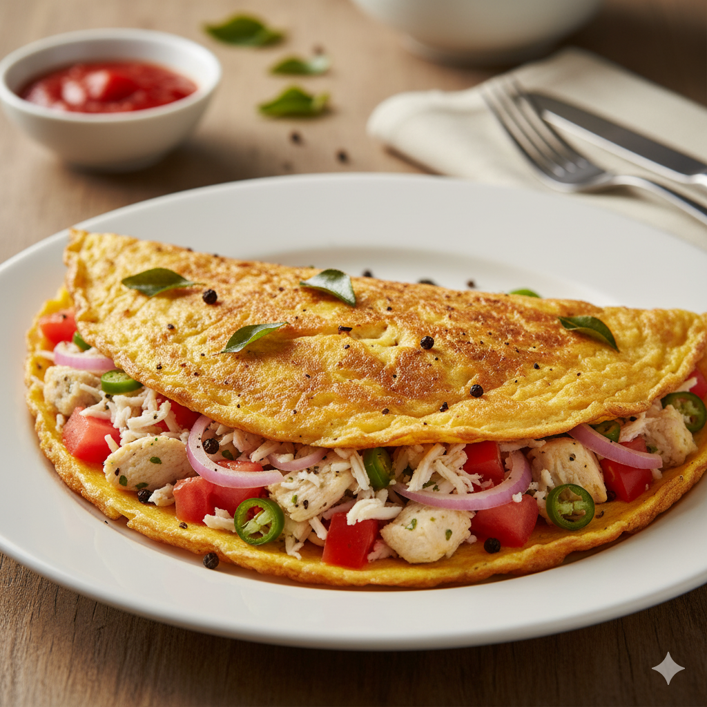 Chicken Omelette